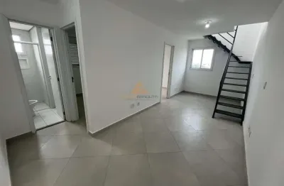 Cobertura para venda em santo andré, jardim cristiane, 2 dormitórios, 2 banheiros, 2 vagas