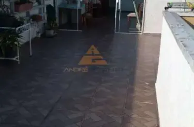 Cobertura para venda em santo andré, vila humaita, 3 dormitórios, 1 suíte, 2 banheiros, 2 vagas