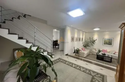 Sobrado para venda em santo andré, vila marina, 4 dormitórios, 3 suítes, 6 banheiros, 5 vagas