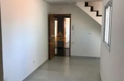 Cobertura para venda em santo andré, parque oratorio, 2 dormitórios, 1 suíte, 2 banheiros, 1 vaga