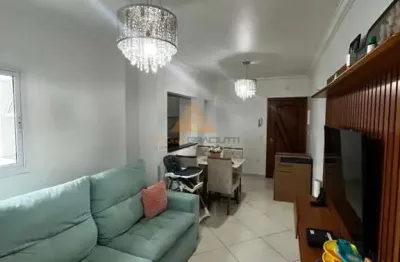 Cobertura para venda em santo andré, vila alzira, 2 dormitórios, 1 suíte, 2 banheiros, 1 vaga