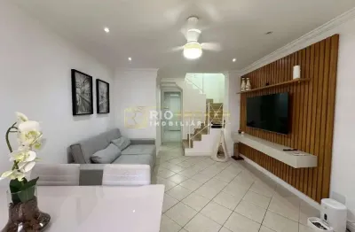 Casa em condomínio fechado com 3 quartos à venda na estrada dos bandeirantes, 12777, vargem pequena, rio de janeiro, 116 m2 por r$ 499.000