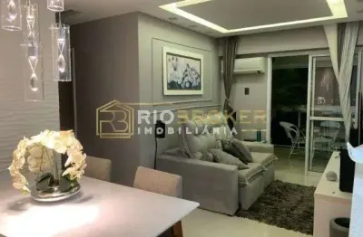 Apartamento com 3 quartos à venda na rua barra bonita, 35, jacarepaguá, rio de janeiro, 74 m2 por r$ 520.000