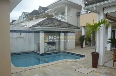 Casa em condomínio fechado com 4 quartos à venda na avenida das américas, 19000, recreio dos bandeirantes, rio de janeiro, 250 m2 por r$ 2.000.000