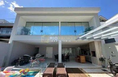 Casa em condomínio fechado com 4 quartos à venda na estrada vereador alceu de carvalho, 555, recreio dos bandeirantes, rio de janeiro, 320 m2 por r$ 3.990.000