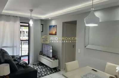 Apartamento com 2 quartos à venda na estrada cachamorra, 1851, campo grande, rio de janeiro, 59 m2 por r$ 345.000