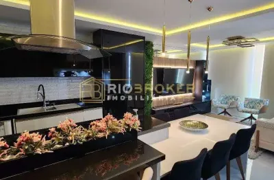 Cobertura com 3 quartos à venda na rua escritor elie wiesel, 315, recreio dos bandeirantes, rio de janeiro, 145 m2 por r$ 1.500.000