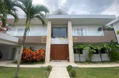 Casa em condomínio fechado com 5 quartos à venda na rua benjamim magalhães, 555, barra da tijuca, rio de janeiro, 672 m2 por r$ 7.500.000