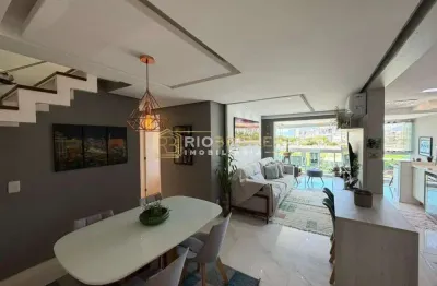 Cobertura com 2 quartos à venda na avenida césar morani, 500, recreio dos bandeirantes, rio de janeiro, 164 m2 por r$ 1.200.000