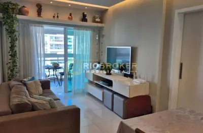 Apartamento com 3 quartos à venda na rua césar lattes, 260, barra da tijuca, rio de janeiro, 86 m2 por r$ 1.048.000