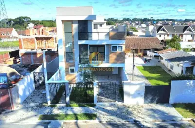 Casa com 3 suítes super moderna no bairro orleans, com solarium e não geminada. próximo a av. ver. toaldo túlio são braz