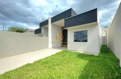 Casa alto padrão 3 quartos sendo 1 suíte amplo terreno frente e fundos iguaçu fazenda rio grande