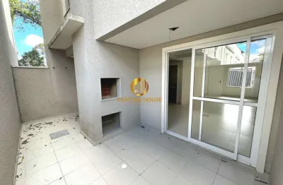Sobrado novo 3 quartos 1 suíte, espaço gourmet santa cândida