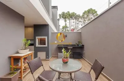 Sobrado 3 quartos sendo 1 suite vila das araucárias, fundos gourmet com churrasqueira e mobiliado