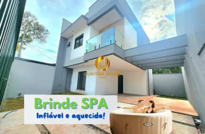 Sobrado alto padrão com 3 suítes amplo jardim não geminado no melhor do afonso pena próximo colégio adventista