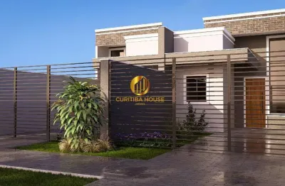Casa térrea com 2 quartos, sala com pé direito duplo no ganchinho, divisa com umbará sítio cercado curitiba