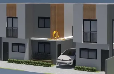 Sobrados novos 2 quartos em construção no bairro sitio cercado