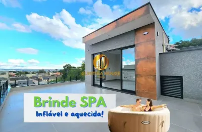 Sobrado triplex alto padrão 3 quartos sendo 2 suítes persiana automatizada e espaço closet uberaba