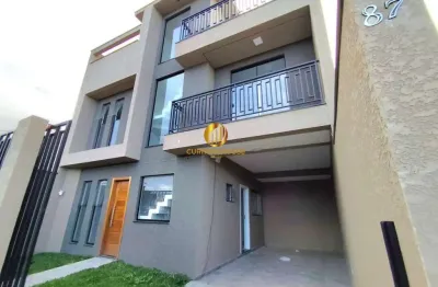 Sobrado alto padrão com 3 quartos com suíte e terraço no bairro alto boqueirão
