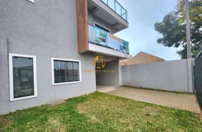 Lindo sobrado triplex 3 quartos sendo 1 suíte com solarium no pinheirinho