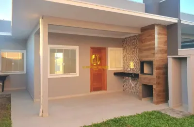 Casa nova 3 quartos sendo 1 suíte com espaço gourmet e amplo jardim fundos eucaliptos fazenda rio grande