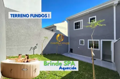 Sobrado 2 suítes com amplo terreno nos fundos para ampliações alto boqueirão