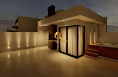 Sobrado 3 quartos sendo suíte condomínio moradas do bosque xaxim com 166 m² privativos e rooftop gourmet
