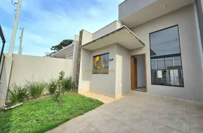 Casa térrea no gralha azul com suíte e pé direito alto rua biguá, 1337  condominio gralha azul ll frg