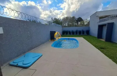 Casa com piscina à venda no bairro eucaliptos  fazenda rio grande | 3 quartos, 1 suíte