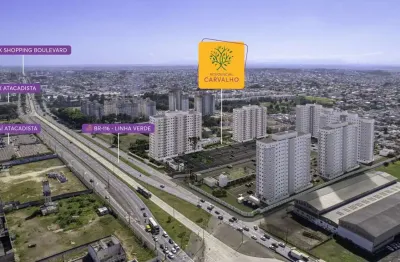 Oportunidade minha casa minha vida | 2 quartos em curitiba com lazer completo