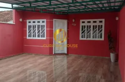 Casa a venda em araucária com 2 quartos 2 vagas e  edícula com churrasqueira
