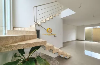 Sobrado alto padrão 3 quartos com suíte 149m² de área construída em cidade jardim são  josé dos pinhais