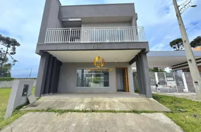 Sobrado condomínio paysage la ville 3 quartos sendo 1 suíte com terraço umbará