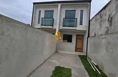 Sobrado com 2 dormitórios e suíte na rua ruy leal  campo de santana, curitiba