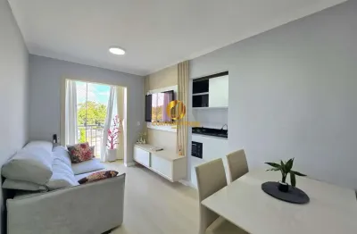 Apartamento 2 quartos mobiliado no residencial allegro pinheirinho rua reinaldo stocco 174. armários planejados.