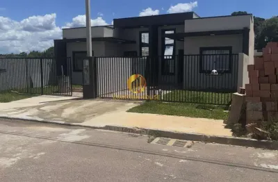 Casa Térrea Nova com 3 Quartos no Gralha Azul | Fazenda Rio Grande