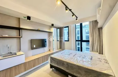 Apartamento com 1 quarto para alugar na rua professora maria flora pausewang, 137, trindade, florianópolis, 39 m2 por r$ 4.500