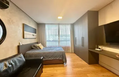 Apartamento com 1 quarto para alugar na rua joão pio duarte silva, 1350, córrego grande, florianópolis, 34 m2 por r$ 3.500