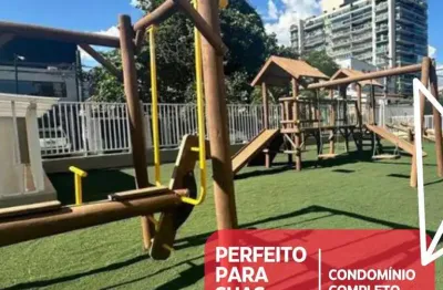 Apartamento à venda no recreio dos bandeirantes, rio de janeiro-rj: 2 quartos, 1 suíte, 1 sala, 2 banheiros, 1 vaga - 55,00 m².