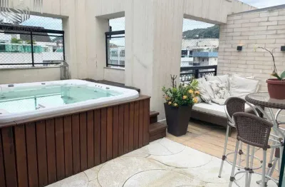 Cobertura de luxo à venda em icaraí-rj: 3 quartos, 2 suítes, 2 salas, 3 vagas. com piscina- 220m² de puro conforto!