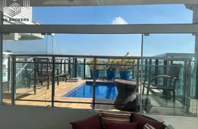 Cobertura com 4 quartos à venda na rua jacarandás da península, 880, barra da tijuca, rio de janeiro, 262 m2 por r$ 3.100.000