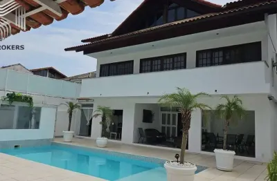 Casa com 5 quartos à venda na rua isis dias oliveira, 63, recreio dos bandeirantes, rio de janeiro, 600 m2 por r$ 2.415.000