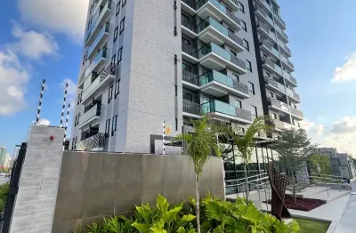 Lindo imóvel novo com 02 quartos, varanda ampla, em condomínio completo