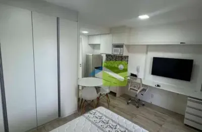 Flat com 1 dormitório para alugar, 31 m² por r$ 5.175,91/mês - moema - são paulo/sp