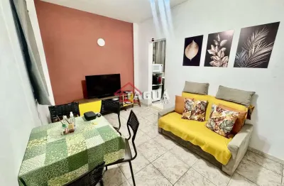 Apartamento com 1 quarto, gonzaga, santos - r$ 315 mil, cod: 25