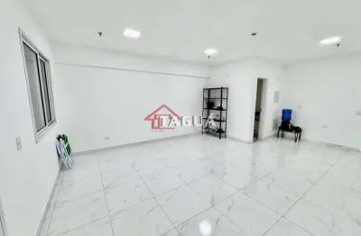Sala comercial para alugar na Rua Campos Mello, 100, Vila Mathias, Santos