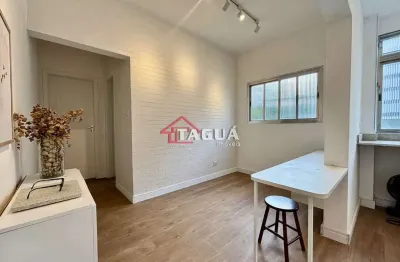 Apartamento com 1 quarto, boqueirão, santos - r$ 390 mil, cod: 679