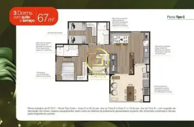 Apartamento com 2 quartos à venda na josé de brito de freitas, 251, vila bandeirantes, são paulo por r$ 290.000