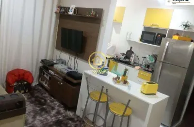 Apartamento com 2 quartos à venda na rua fani lerner, 30, parque nações unidas, são paulo por r$ 185.000