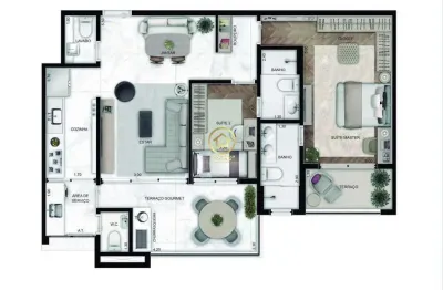 Apartamento com 2 quartos à venda na rua cuevas, 100, lapa, são paulo por r$ 1.250.000